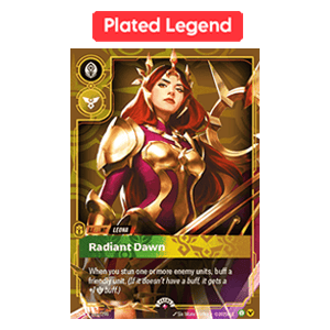 Plated Legend: Leona, Radiant Dawn