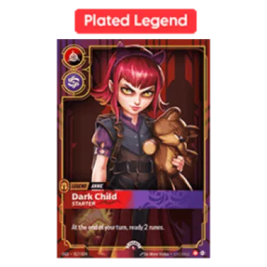 Plated Legend: Annie, Dark Child (OGN ) Origins: Promos