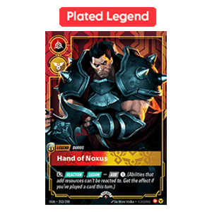Plated Legend: Darius, Hand of Noxus