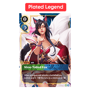 Plated Legend: Ahri, Nine-Tailed Fox