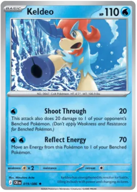 Keldeo (CRI 19) Chaos Rising