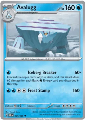 Avalugg (CRI 24) Chaos Rising
