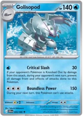 Golisopod (CRI 26) Chaos Rising