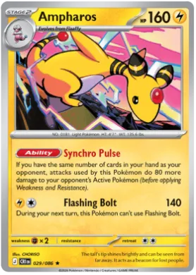 Ampharos (CRI 29) Chaos Rising