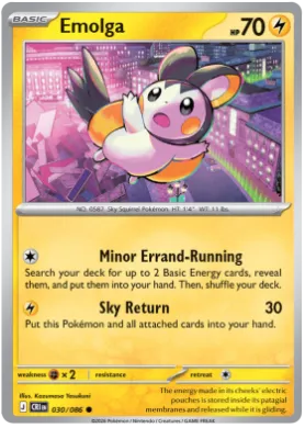 Emolga (CRI 30) Chaos Rising