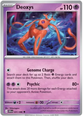 Deoxys (CRI 31) Chaos Rising