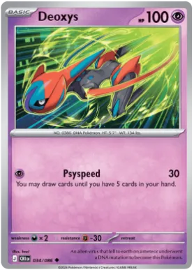 Deoxys (CRI 34) Chaos Rising