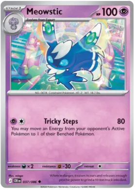 Meowstic (CRI 37) Chaos Rising