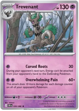Trevenant (CRI 39) Chaos Rising
