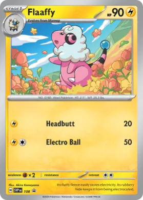Flaaffy (PR-SV SVP 108) SV Black Star Promos