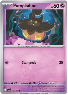 Pumpkaboo (CRI 40) Chaos Rising