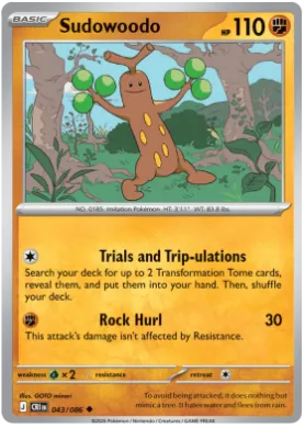 Sudowoodo (CRI 43) Chaos Rising
