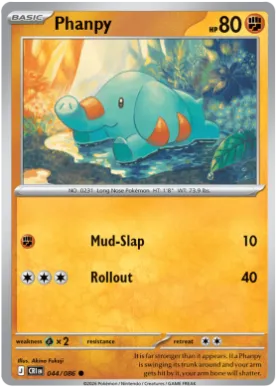 Phanpy (CRI 44) Chaos Rising