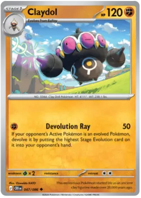 Claydol (CRI 47) Chaos Rising