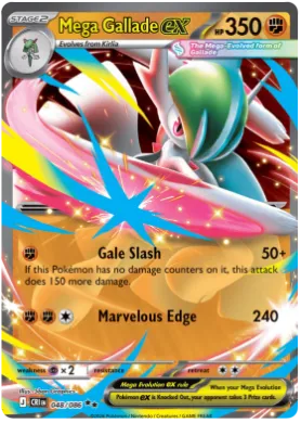 Mega Gallade ex (CRI 48) Chaos Rising