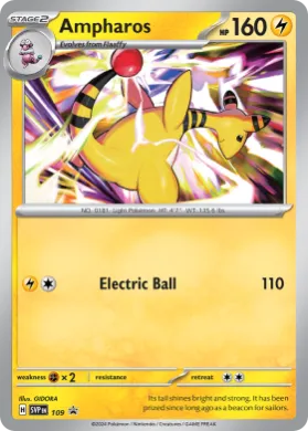 Ampharos (PR-SV SVP 109) SV Black Star Promos