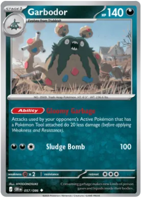 Garbodor (CRI 57) Chaos Rising