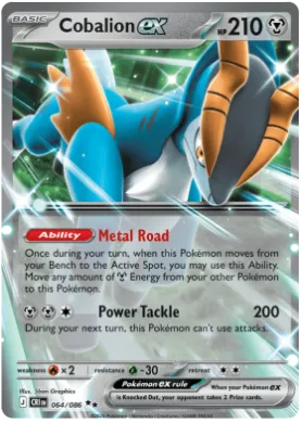 Cobalion ex (CRI 64) Chaos Rising