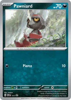 Pawniard (PR-SV SVP 111) SV Black Star Promos