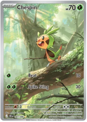 Chespin (CRI 87) Chaos Rising
