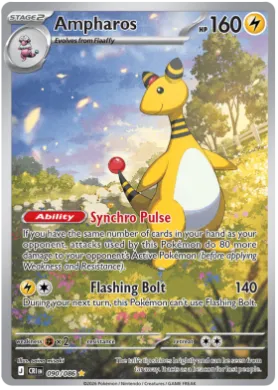 Ampharos (CRI 90) Chaos Rising