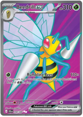 Beedrill ex (CRI 98) Chaos Rising