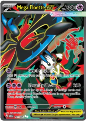 Mega Floette ex (CRI 101) Chaos Rising