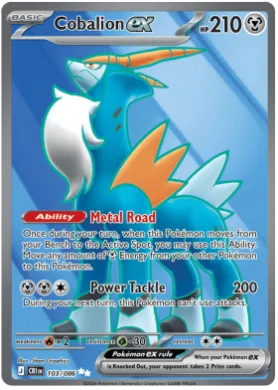 Cobalion ex (CRI 103) Chaos Rising