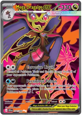 Mega Dragalge ex (CRI 104) Chaos Rising