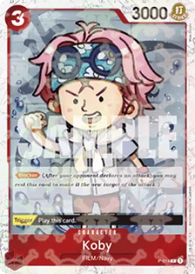 Koby (PRB01 P-014) One Piece Card The Best
