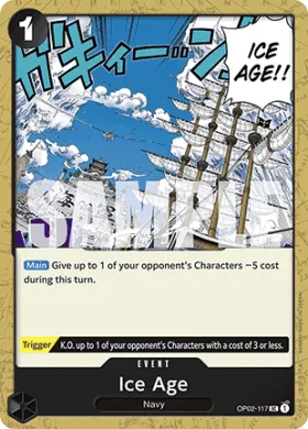 Ice Age (PRB01 OP02-117) One Piece Card The Best