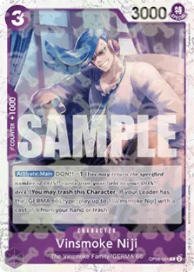 Vinsmoke Niji (PRB01 OP06-064) One Piece Card The Best