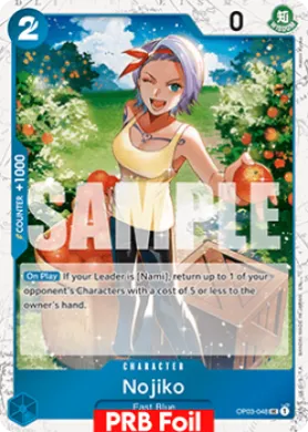 Nojiko (PRB02 OP03-048) One Piece Card The Best Vol.2