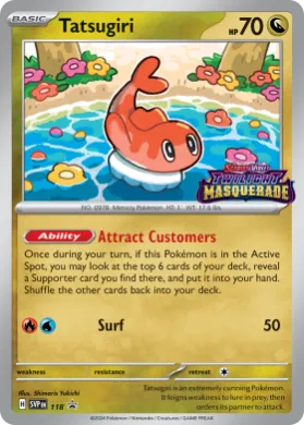 Tatsugiri (PR-SV SVP 118) SV Black Star Promos