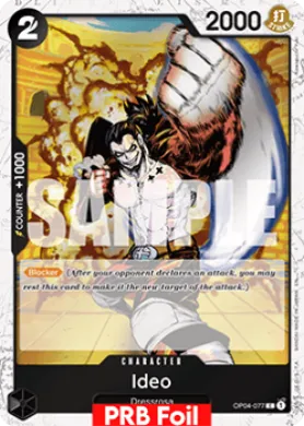 Ideo (PRB02 OP04-077) One Piece Card The Best Vol.2