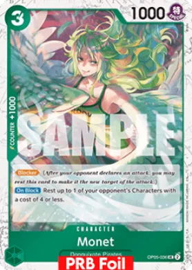Monet (PRB02 OP05-036) One Piece Card The Best Vol.2