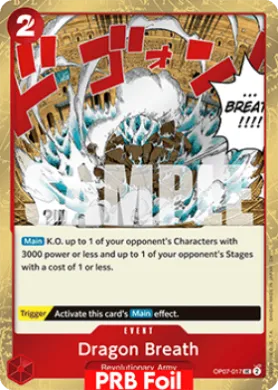 Dragon Breath (PRB02 OP07-017) One Piece Card The Best Vol.2