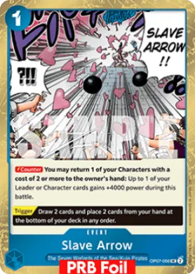 Slave Arrow (PRB02 OP07-056) One Piece Card The Best Vol.2