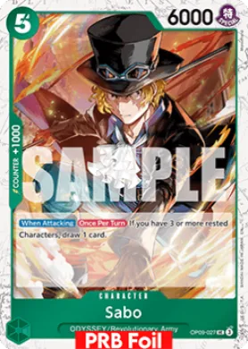 Sabo (PRB02 OP09-027) One Piece Card The Best Vol.2