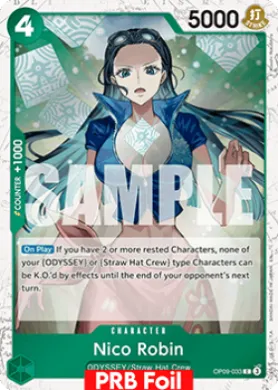 Nico Robin (PRB02 OP09-033) One Piece Card The Best Vol.2