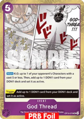 God Thread (PRB02 OP10-079) One Piece Card The Best Vol.2