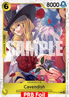 Cavendish (PRB02 OP10-105) One Piece Card The Best Vol.2