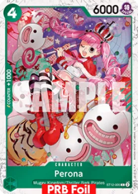 Perona (PRB02 ST12-005) One Piece Card The Best Vol.2