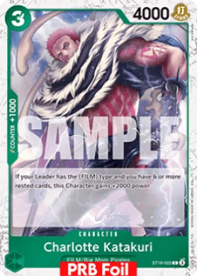 Charlotte Katakuri (PRB02 ST16-003) One Piece Card The Best Vol.2