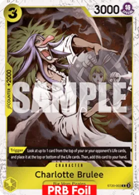 Charlotte Brulee (PRB02 ST20-003) One Piece Card The Best Vol.2