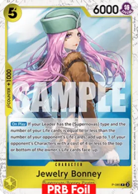 Jewelry Bonney (PRB02 P-085) One Piece Card The Best Vol.2