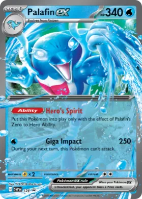 Palafin ex (PR-SV SVP 126) SV Black Star Promos