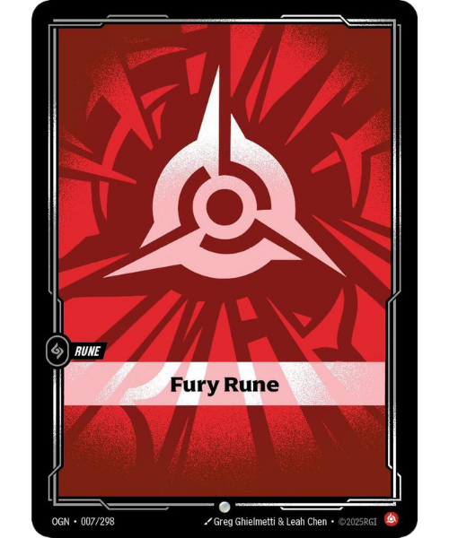 Fury Rune – V.1 - Common