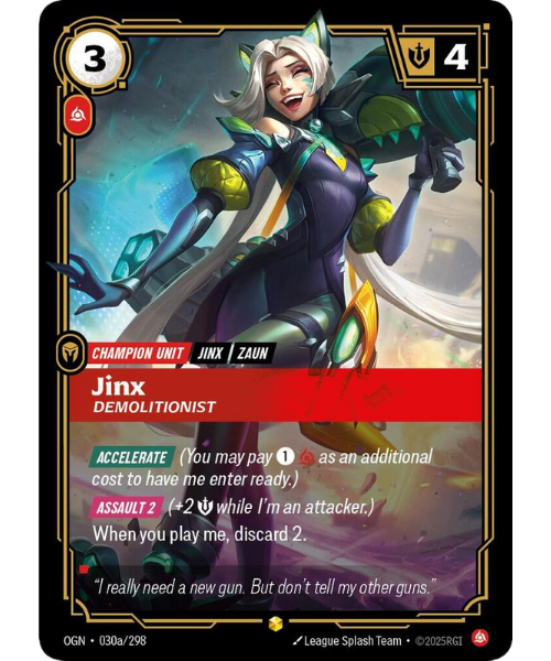 Jinx, Demolitionist – V.2 - Showcase