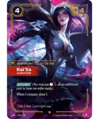Kai'Sa, Survivor ( OGN-039/298) Origins Main Set